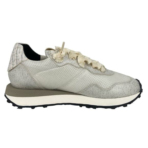 New P448 Italian Metallic Performance Cancun Sneakers in Task Size 37/7 - Picture 3 of 14